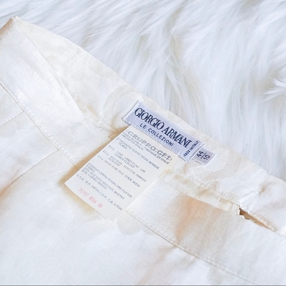 RARE Vintage Giorgio Armani Floral Skirt - Picture 4 of 4